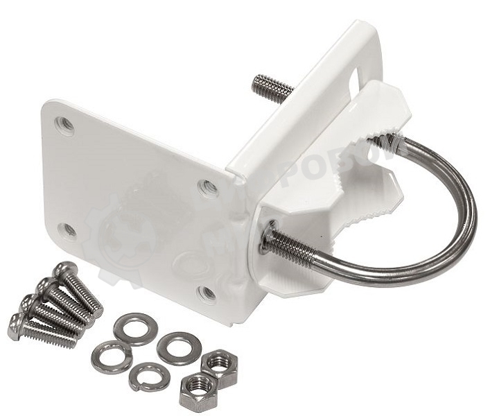 Металлическое крепление для установки антенны на мачту Mikrotik LHGmount Simple metallic mount for LHG series products