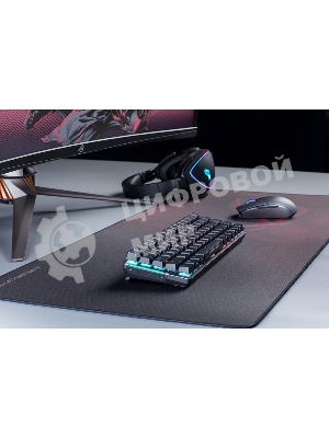 Игровой коврик для мыши ASUS ROG Scabbard II (900 x 400 x 3 мм, резина, тканый материал, cиликон, 90MP00S0-B0UA00)