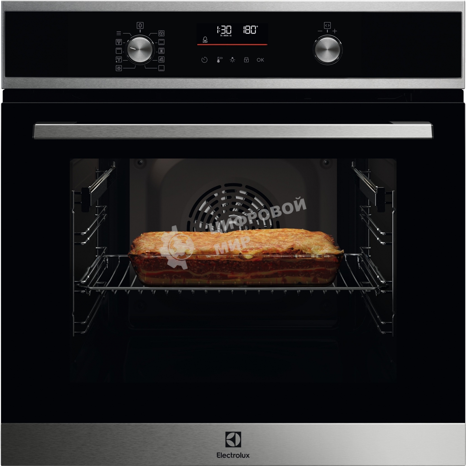 Встраиваемая электрическая духовка Electrolux EOF6P76BX