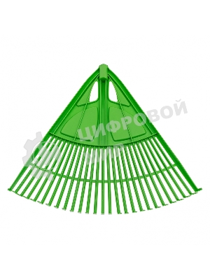 Грабли веерные пластиковые Palisad, 620 мм, 27 плоских зубьев, без черенка