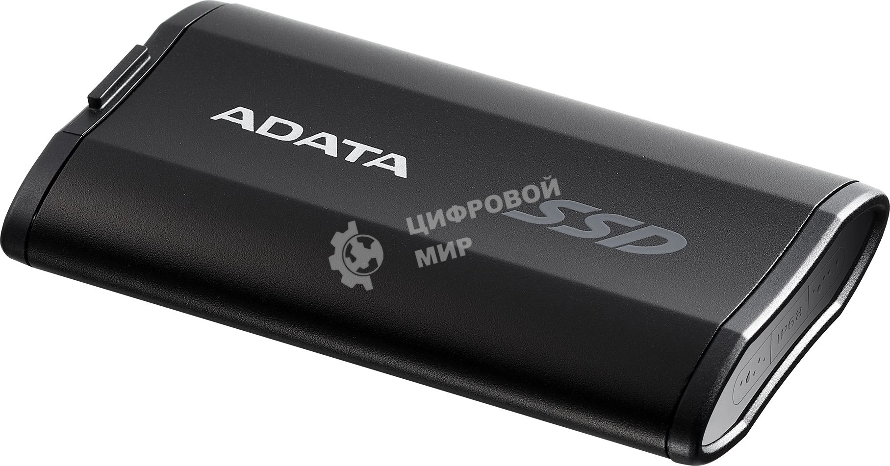 Внешний SSD ADATA SD810, 500 Gb, USB 3.2 Gen 2x2 Type-C, R/W 2000/2000, черный
