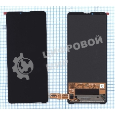 Дисплей для Sony Xperia 10 V в сборе с тачскрином черный orig lcd