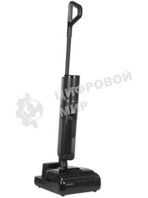 Пылесос вертикальный Dreame Wet and Dry Vacuum H15S черный, питание от аккумулятора, 400 Вт, уборка сухая/влажная, пылесборник 0,7 л