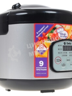 Мультиварка Delta DL-6517 черный