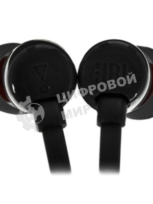 Проводные наушники JBL Tune 110 черный, внутриканальные, Jack 3.5 мм