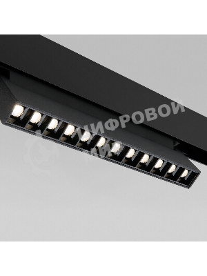 Трековый светильник Slim Magnetic HL02 12W 4200K (черный) 85010/01