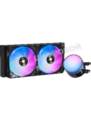 Система охлаждения Ocypus Delta L24 BK ARGB V2 черный 280W/All Intel/AMD AM*/Screws