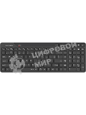 Клавиатура A4Tech FBK27C AS беспроводная, Bluetooth, радиоканал, чёрный