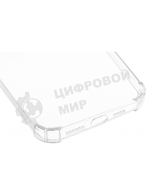 Чехол (клип-кейс) BoraSCO для Apple iPhone 15 Plus прозрачный