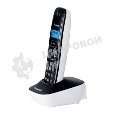 Телефон беспроводной (DECT) Panasonic KX-TG1611RUW (белый) АОН, Caller ID,12 мелодий звонка,подсветка дисплея,поиск трубки