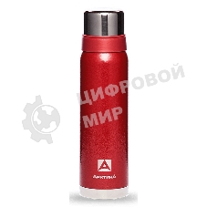 Термос Арктика 106-900 красный, узкое горло 0,9 л американский дизайн