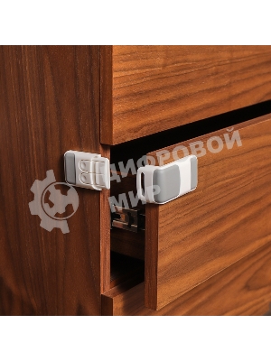 Внешний замок блокиратор для выдвижных ящиков квадратный 1 шт. 