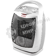 Тепловентилятор Ресанта ТВК-2, серебристый, 900/1800 Вт, 18 м2, термостат, поворот корпуса 67/2/4