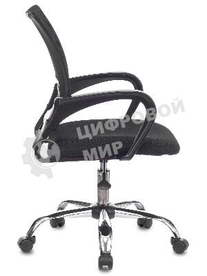 Кресло Бюрократ CH-695NLTSL черный, сетка/ткань, 120 кг, механизм качания