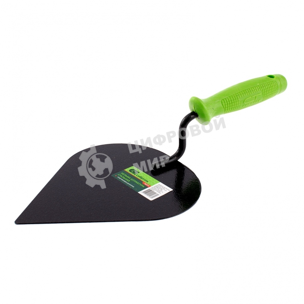 Кельма штукатура Сибртех, стальная, пластиковая ручка