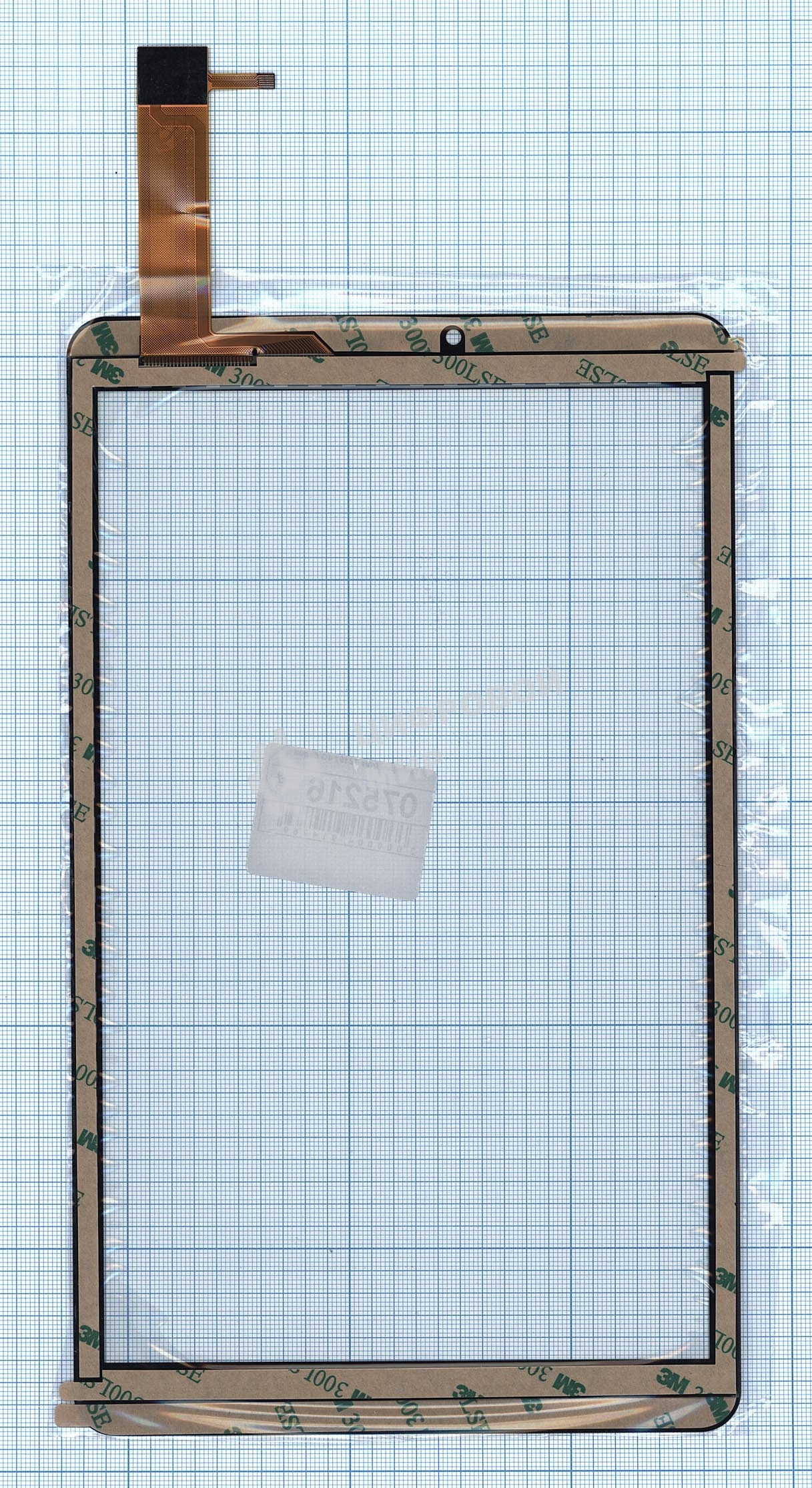 Сенсорное стекло (тачскрин) XC-PG1010-110-A0, черное