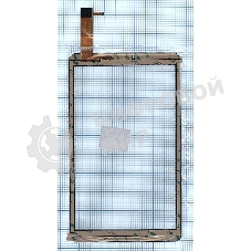 Сенсорное стекло (тачскрин) XC-PG1010-110-A0, черное
