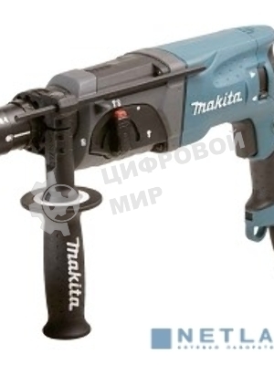 Перфоратор Makita HR2470FT, SDS-plus, 780 Вт, 2,7 Дж, от сети