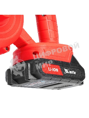 Воздуходувка-пылесос акк. портативная MTX LB-185, 35 м/с, 170 м3/ч, Li-Ion, 20 В