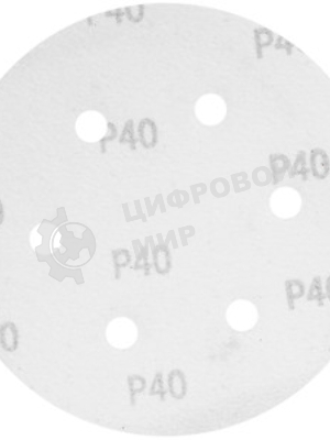 Круг абразивный Matrix на ворсовой подложке под 