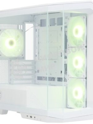 Компьютерный корпус MSI MAG Pano M100R PZ White , Micro-ATX, 1xUSB 3.2 Gen 1, 1xUSB 3.2 Gen2 Type-C, 4x120мм ARGB Fan, ARGB+PWM Control Board, TG, WHITE