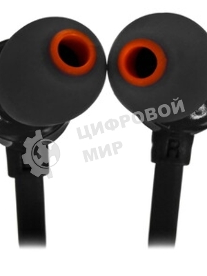 Проводные наушники JBL Tune 110 черный, внутриканальные, Jack 3.5 мм