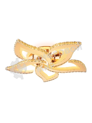 Потолочный светодиодный светильник Ambrella light FA1724/5 GD золото 3000K/4200K/6400K 113W 630*600*100 (ПДУ РАДИО 2.4G)