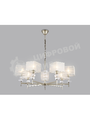 Люстра Ambrella light LH71332/7 CGD золото E14/7 max 40W D*860*850