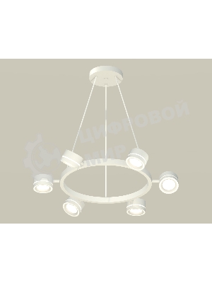 Светильник Ambrella light XB9191201/6 SWH/FR белый песок/белый матовый GX53 (C9191, N8433)