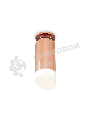 Светильник Ambrella Light XS6326083 PPG/FR золото розовое полированное/белый матовый MR16 GU5.3 (N6906, C6326, N6256)