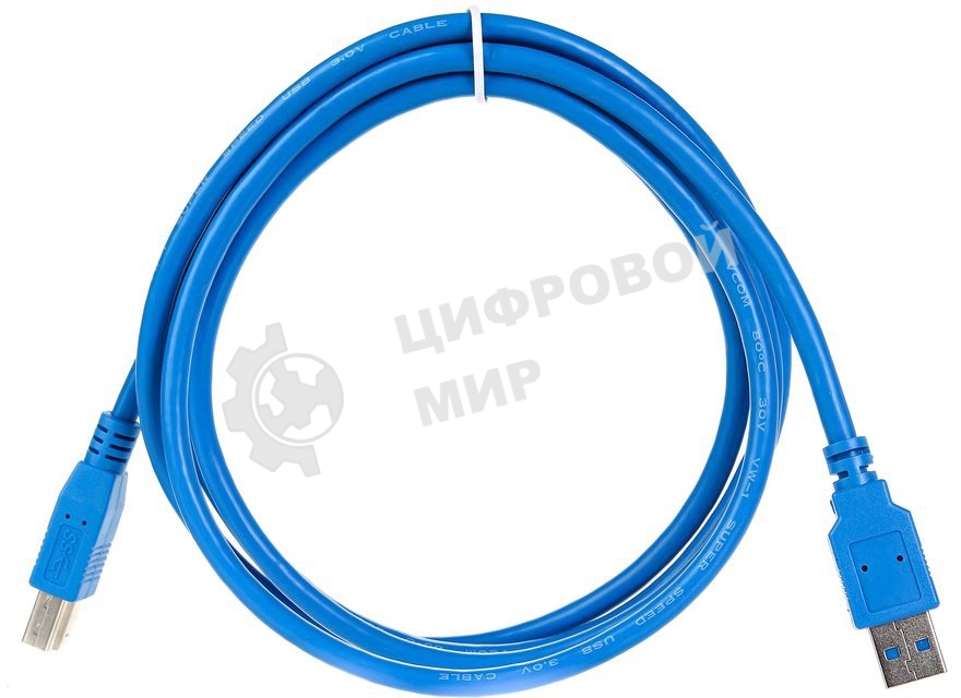 Кабель соединительный VCOM VUS7070-1.8M USB3.0 Am/Bm 1,8m (VUS7070-1.8M)