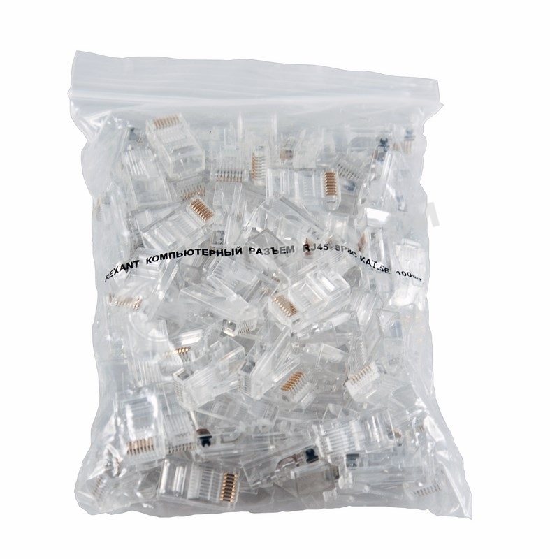 Джек комп. Rexant 8P-8C cat.5е