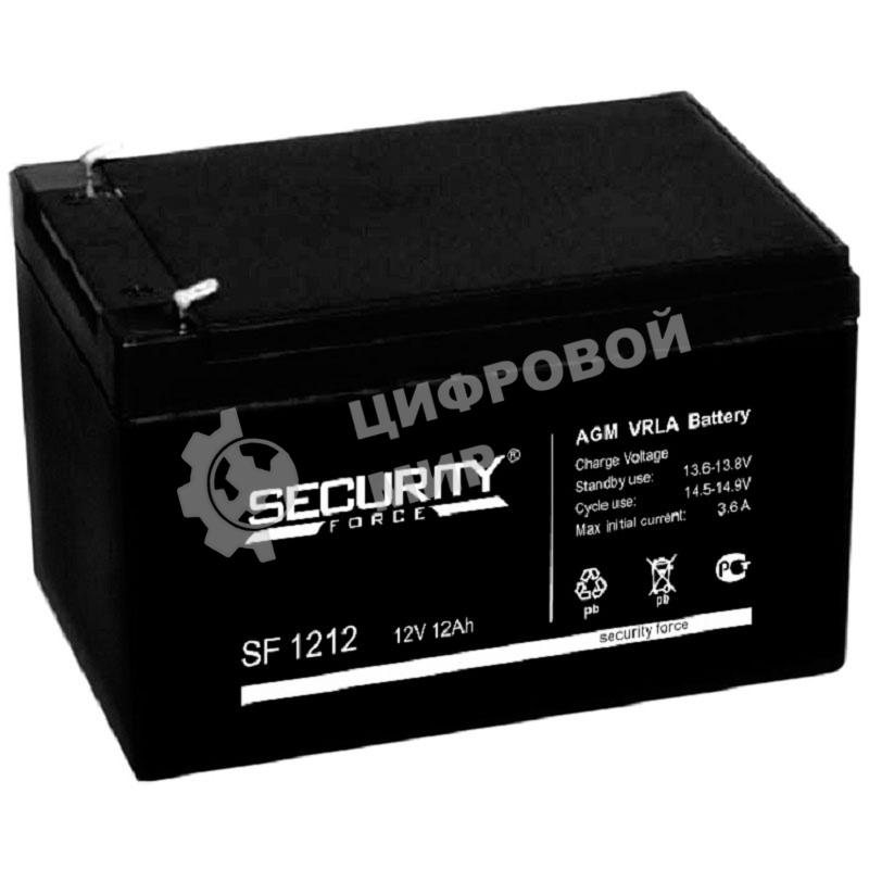 Батарея Delta Security Force SF 1212 (12v 12Ah)