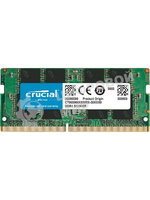 Оперативная память Crucial, DDR4, 8GB (1x8GB), 3200MHz, CL22 SO-DIMM