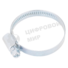 Хомуты Сибртех нержав. сталь, стандартное болтовое крепление 16-27 мм, ширина 9 мм, 100 шт.