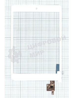 Сенсорное стекло (тачскрин) teXet TM-7853, белое