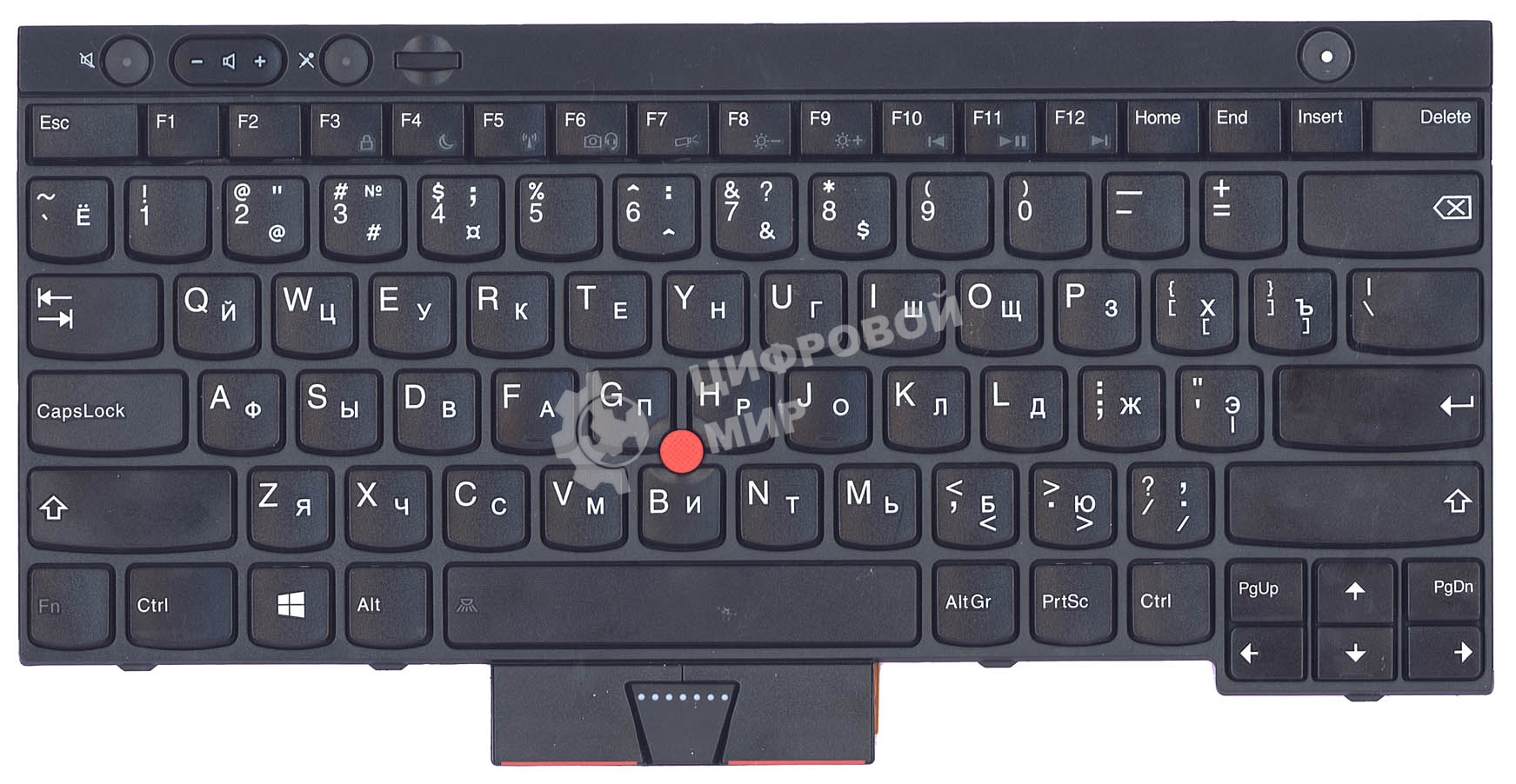 Клавиатура для ноутбука Lenovo ThinkPad T430 T430I X230 T530 L430 L530 черная