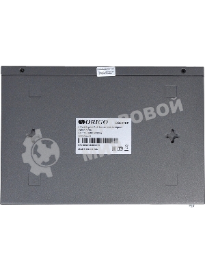 Коммутатор неуправляемый PoE ORIGO Unmanaged Switch 8x1000Base-T PoE, 2x1000Base-T, PoE Budget 120W, Long-range PoE up to 250m, 19