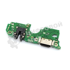 Шлейф (нижняя плата) с разъемом зарядки и микрофоном для OPPO A38