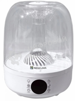 Увлажнитель воздуха Neoclima NHL-4W белый, 30 м², 4 л