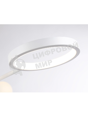 Потолочный светодиодный светильник Ambrella light FL66229/6 WH белый 48W 3000K-6400K+G9/4 880*880*240 (ПДУ ИК)