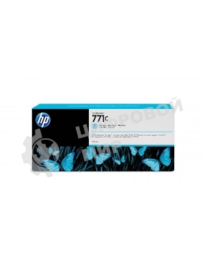 Картридж струйный HP №771C B6Y12A светло-голубой для HP DJ Z6200 (775мл)