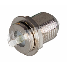 Разъем PROconnect гнездо F на корпус с контактом