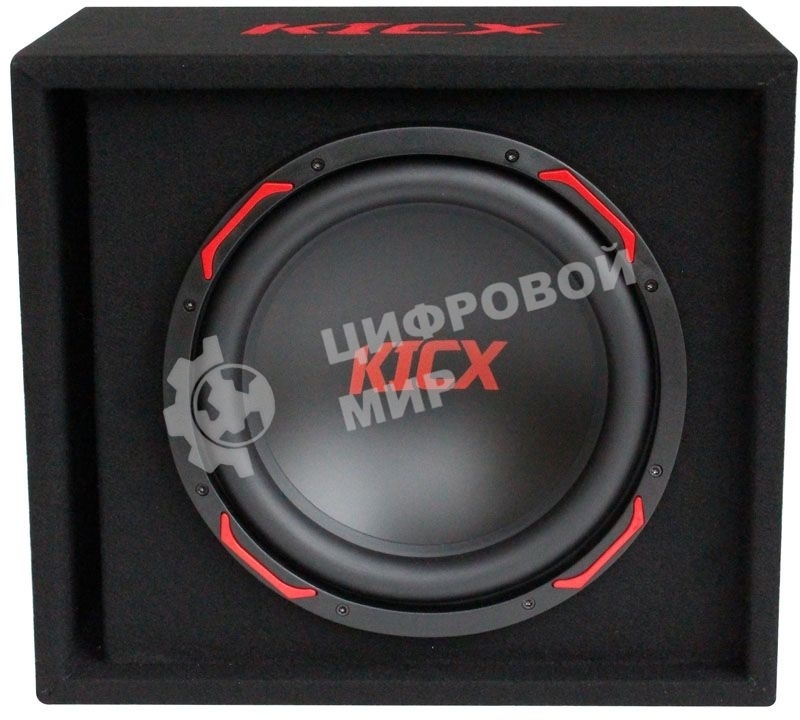 Сабвуфер автомобильный Kicx GT311BPA 350Вт активный (30 см/12