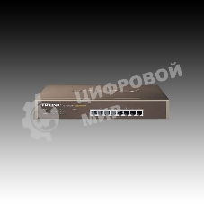 Коммутатор TP-LINK SMB TL-SG1008 8-port Gigabit Switch, 1U rack-mountable steel case