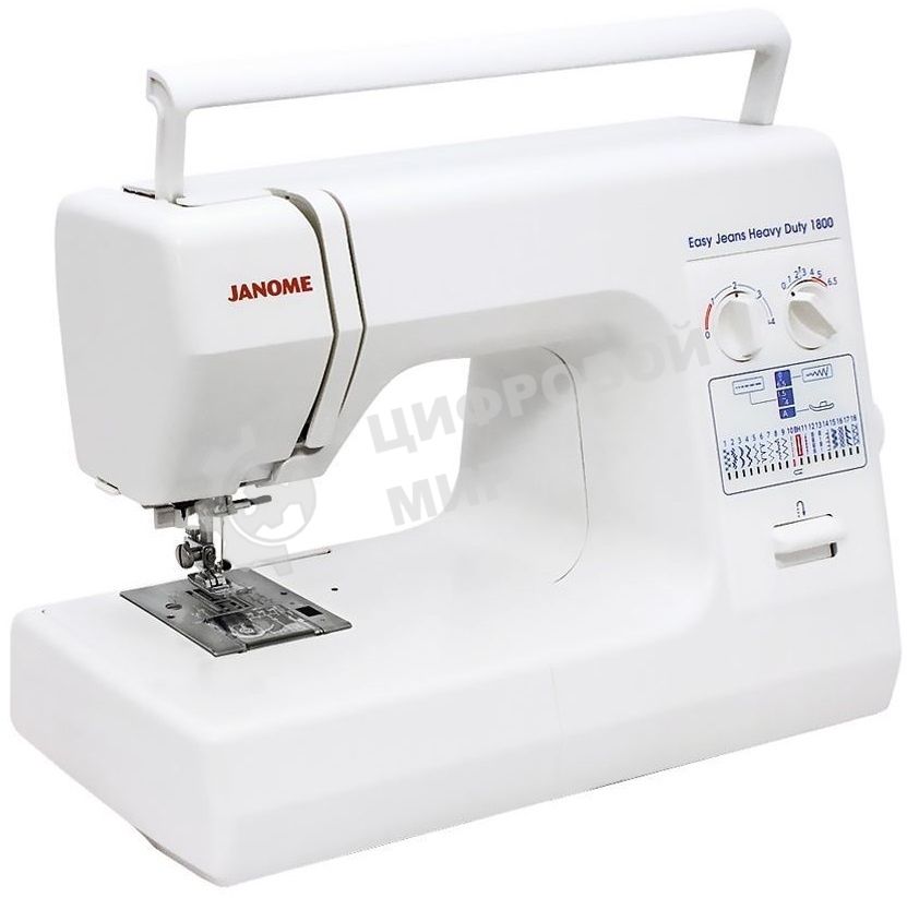 Швейная машина Janome Easy Jeans Heavy Duty 1800 белый