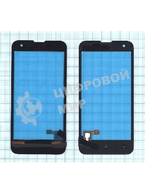 Сенсорное стекло (тачскрин) для Xiaomi Mi 2S, черное