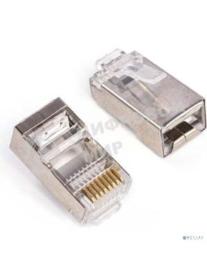Коннектор 5bites US060A-20 RJ-45, 8P8C, 5E, SHIELDED, 20ШТ