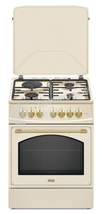 Плита комбинированная MIU Granma 613S Бежевый