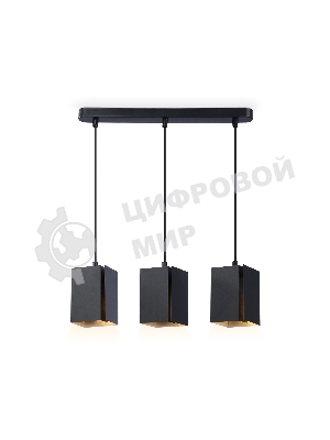 Светильник подвесной TN5141/3 BK черный E27/3 max 40W 400*80*1150